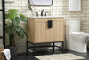 Elegant Decor VF48830MW 30 inch single bathroom vanity in mango wood