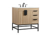 Elegant Decor VF48832MW 32 inch single bathroom vanity in mango wood