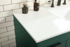 Elegant Decor VF488W48MGN 48 inch single bathroom vanity in green