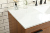 Elegant Decor VF488W48MTK 48 inch single bathroom vanity in teak