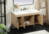 Elegant Decor VF48848MW 48 inch single bathroom vanity in mango wood