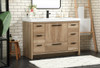 Elegant Decor VF46048NT 48 inch single bathroom vanity in natural oak Elegant Decor VF46048NT 48 inch single bathroom vanity in natural oak