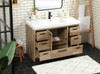 Elegant Decor VF46048NT 48 inch single bathroom vanity in natural oak Elegant Decor VF46048NT 48 inch single bathroom vanity in natural oak