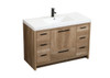 Elegant Decor VF46048NT 48 inch single bathroom vanity in natural oak Elegant Decor VF46048NT 48 inch single bathroom vanity in natural oak