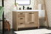 Elegant Decor VF46042NT 42 inch single bathroom vanity in natural oak Elegant Decor VF46042NT 42 inch single bathroom vanity in natural oak