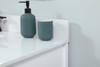 Elegant Decor VF90232WH-BS 32 inch single bathroom vanity in white with backsplash