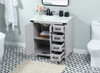 Elegant Decor VF90232GR 32 inch single bathroom vanity in grey