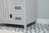 Elegant Decor VF90232GR 32 inch single bathroom vanity in grey