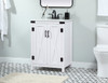 Elegant Decor VF90224WH 24 inch single bathroom vanity in white Elegant Decor VF90224WH 24 inch single bathroom vanity in white