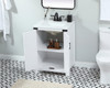 Elegant Decor VF90224WH 24 inch single bathroom vanity in white Elegant Decor VF90224WH 24 inch single bathroom vanity in white