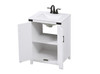 Elegant Decor VF90224WH 24 inch single bathroom vanity in white Elegant Decor VF90224WH 24 inch single bathroom vanity in white