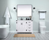 Elegant Decor VF90242WH 42 inch single bathroom vanity in white