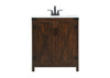 Elegant Decor VF90230EX 30 inch single bathroom vanity in expresso