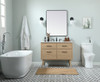 Elegant Decor VF41042MW 42 inch single bathroom vanity in mango wood