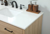 Elegant Decor VF41042MW 42 inch single bathroom vanity in mango wood