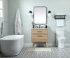 Elegant Decor VF41030MW 30 inch single bathroom vanity in mango wood