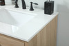 Elegant Decor VF41030MW 30 inch single bathroom vanity in mango wood