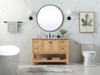 Elegant Decor VF27048NW 48 inch single bathroom vanity in natural wood