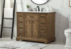 Elegant Decor VF15042DW 42 inch single bathroom vanity in driftwood Elegant Decor VF15042DW 42 inch single bathroom vanity in driftwood