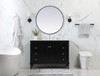 Elegant Decor VF31848BK 48 inch single bathroom vanity in black Elegant Decor VF31848BK 48 inch single bathroom vanity in black
