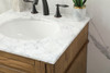 Elegant Decor VF12524DW 24 inch single bathroom vanity in driftwood
