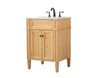 Elegant Decor VF12524NW 24 inch single bathroom vanity in natural wood Elegant Decor VF12524NW 24 inch single bathroom vanity in natural wood