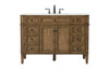 Elegant Decor VF12548DW 48 inch single bathroom vanity in driftwood Elegant Decor VF12548DW 48 inch single bathroom vanity in driftwood