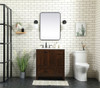 Elegant Decor VF2832EX 32 inch single bathroom vanity in expresso