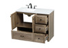 Elegant Decor VF2842NT 42 inch single bathroom vanity in natural oak Elegant Decor VF2842NT 42 inch single bathroom vanity in natural oak