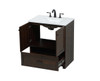 Elegant Decor VF2830EX 30 inch single bathroom vanity in expresso Elegant Decor VF2830EX 30 inch single bathroom vanity in expresso