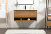 Elegant Decor VF43540WB 40 inch single bathroom vanity in walnut brown