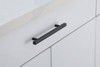 Elegant Decor PL402-6-MB-10PK Dior 6-5/16" Center to Center Matte Black Bar Pull Multipack (set of 10)