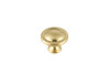Elegant Decor KB2007-GD-10PK Garlande 1.2" Diameter Brushed Gold Mushroom Knob Multipack (Set of 10) Elegant Decor KB2007-GD-10PK Garlande 1.2" Diameter Brushed Gold Mushroom Knob Multipack (Set of 10)