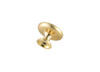 Elegant Decor KB2006-GD-10PK Minu 1.3" Diameter Brushed Gold Mushroom Knob Multipack (Set of 10)