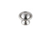 Elegant Decor KB2008-NK-10PK Kadea 1.2" Diameter Brushed Nickel Mushroom Knob Multipack (Set of 10)