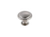 Elegant Decor KB2005-NK-10PK Logyn 1.3" Diameter Brushed Nickel Mushroom Knob Multipack (Set of 10)