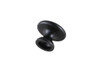 Elegant Decor KB2008-MB-10PK Kadea 1.2" Diameter Matte Black Mushroom Knob Multipack (Set of 10)