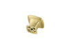 Elegant Decor KB2023-GD-10PK Marcel 1.2" Brushed Gold Square Knob Multipack (Set of 10)