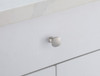 Elegant Decor KB2022-NK-10PK Irvin 1.3" Brushed Nickel Square Knob Multipack (Set of 10)