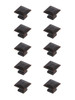 Elegant Decor KB2025-ORB-10PK Cecil 1.3" Oil-rubbed Bronze Square Knob Multipack (Set of 10)