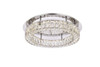 Elegant Lighting 3503F22C Monroe 22 inch LED Single flush mount in chrome