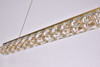 Elegant Lighting 3501D48G Valetta 48 inch LED linear pendant in gold