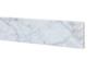 Elegant Decor BS1224CRA 24 inch backsplash in carrara white