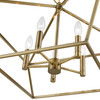 LIVEX LIGHTING 49435-01 5 Light Antique Brass Chandelier