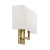 LIVEX LIGHTING 50994-01 2 Light Antique Brass ADA Sconce