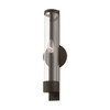 LIVEX LIGHTING 10142-07 1 Light Bronze Tall ADA Single Sconce