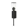 LIVEX LIGHTING 10511-04 1 Light Black Large Single Sconce