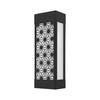 LIVEX LIGHTING 24322-04 2 Light Black Outdoor ADA Sconce