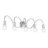 LIVEX LIGHTING 16575-05 5 Light Polished Chrome Large Vanity Sconce