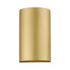 LIVEX LIGHTING 22061-32 1 Light Satin Gold Outdoor / Indoor ADA Small Sconce LIVEX LIGHTING 22061-32 1 Light Satin Gold Outdoor / Indoor ADA Small Sconce